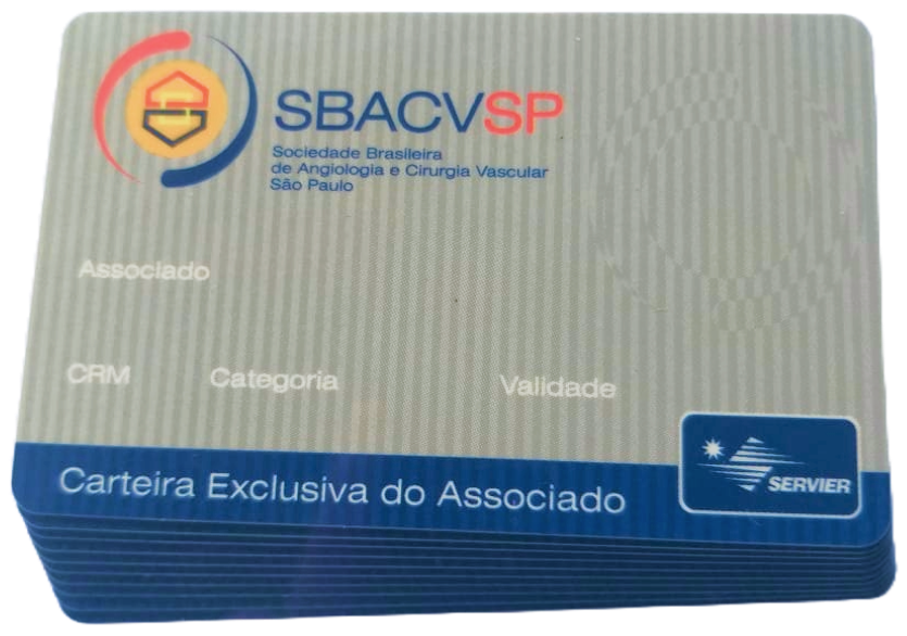 Cartão plastico